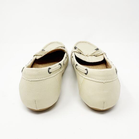 Boc Born Concept Cream Boat Loafers 7.5M Slip On Moccasin Preppy Nautical 90s - Picture 6 of 14